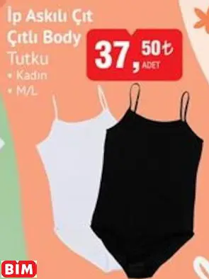 TUTKU İP ASKILI ÇIT ÇITLI BODY TUTKU